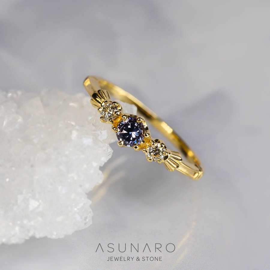 【お仕立て用】空枠番号：S258A　リング枠【オーダージュエリー用】