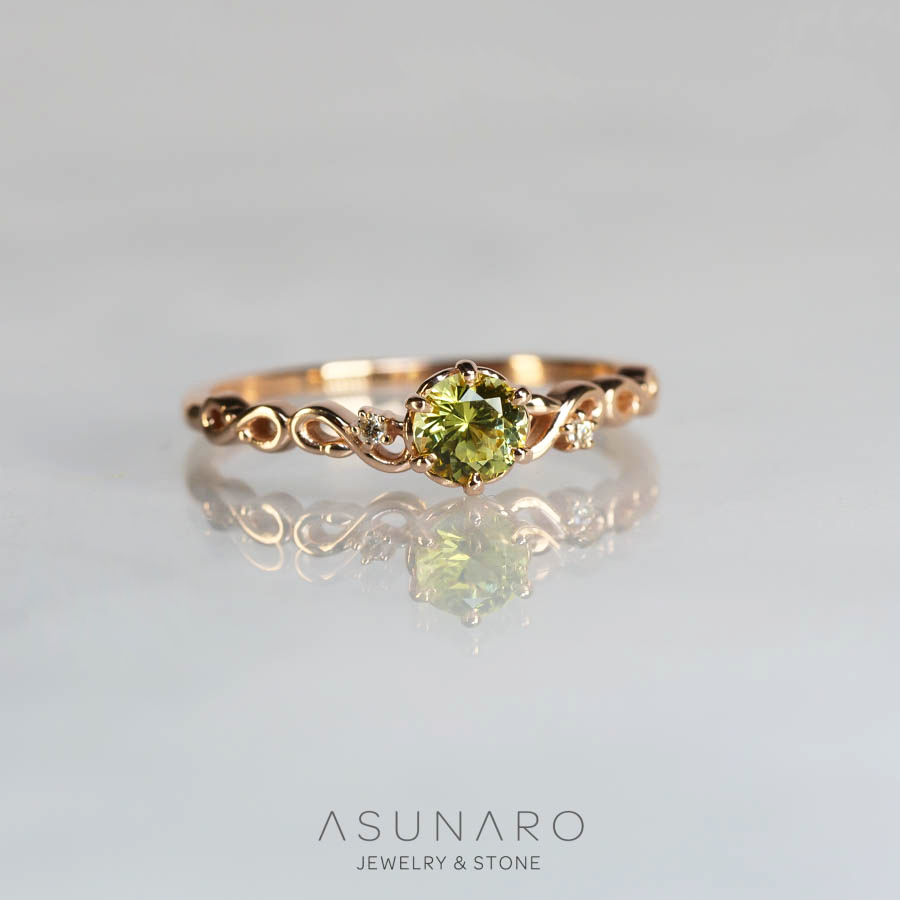 【お仕立て用】空枠番号：5276C　リング枠【オーダージュエリー用】