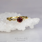 【お仕立て用】空枠番号：S02A　リング枠【オーダージュエリー用】