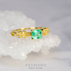 【お仕立て用】空枠番号：5189C　リング枠【オーダージュエリー用】