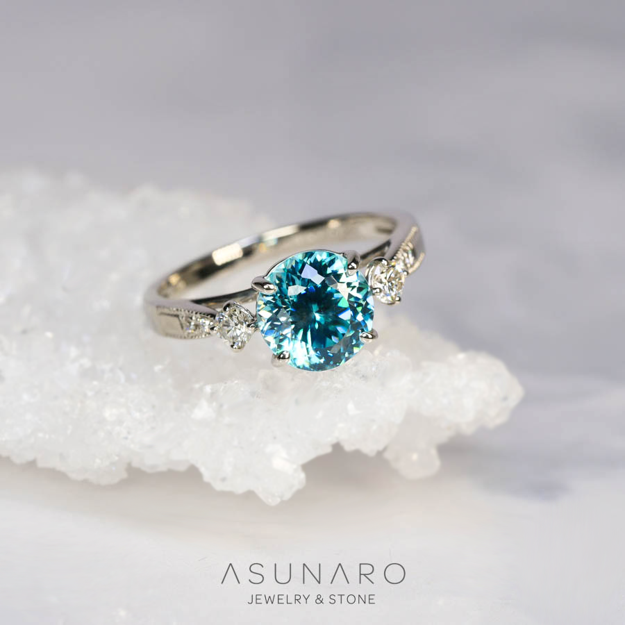 お仕立て用】空枠番号：5345C 8×7mm リング枠 【オーダージュエリー用