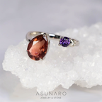 【お仕立て用】空枠番号：5163C　フォークリング　リング枠【オーダージュエリー用】hpv