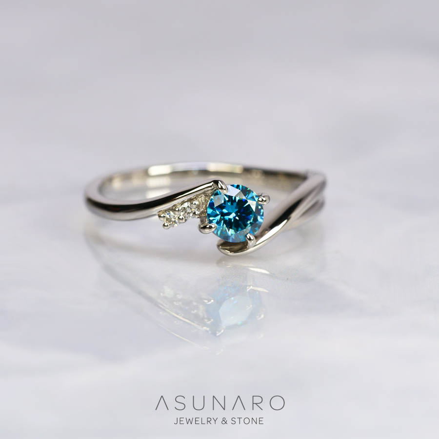 【お仕立て用】空枠番号：4135C　リング枠【オーダージュエリー用】