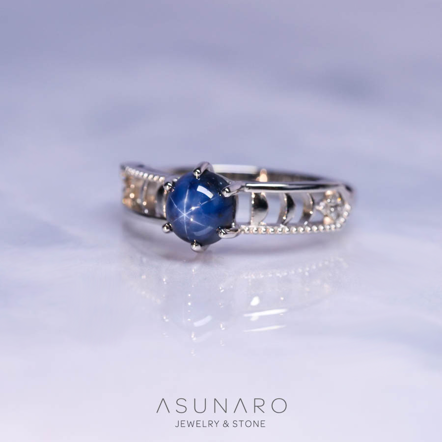 【お仕立て用】空枠番号：S266A　リング枠【オーダージュエリー用】