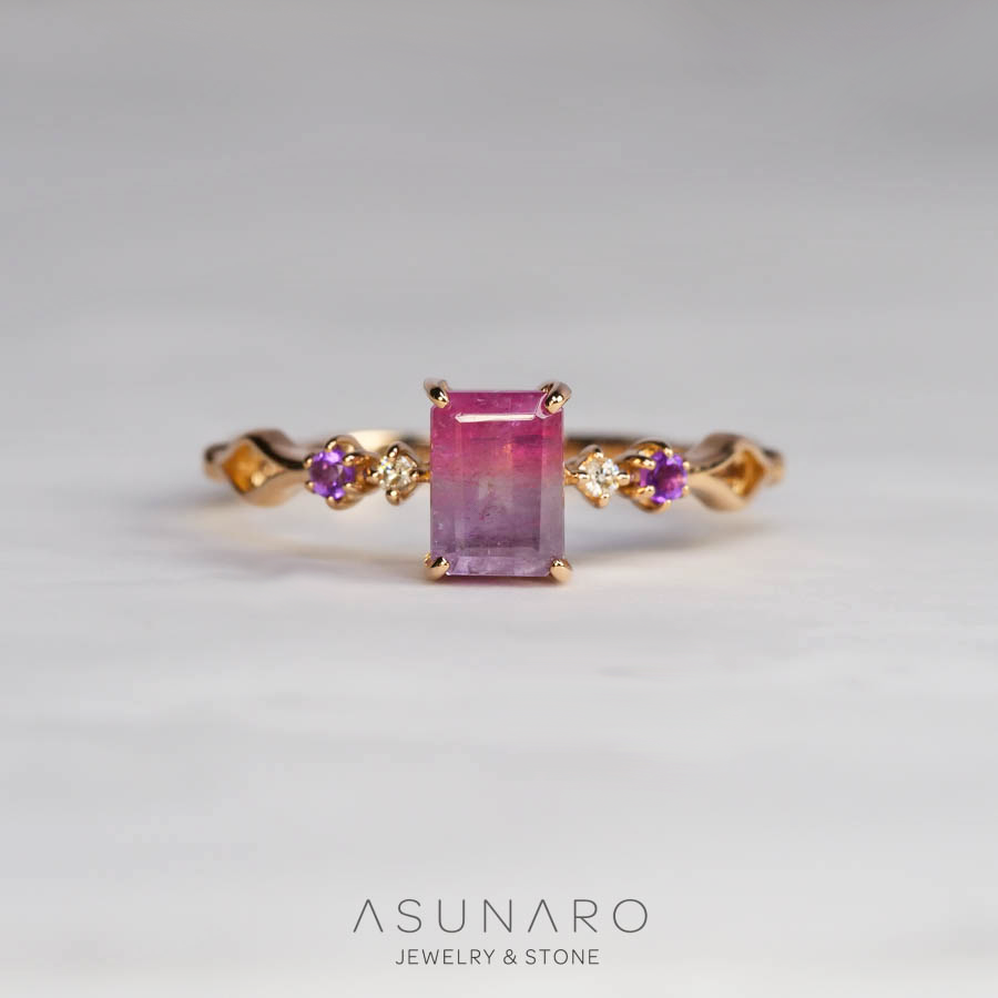 【お仕立て用】空枠番号：S02A　リング枠【オーダージュエリー用】