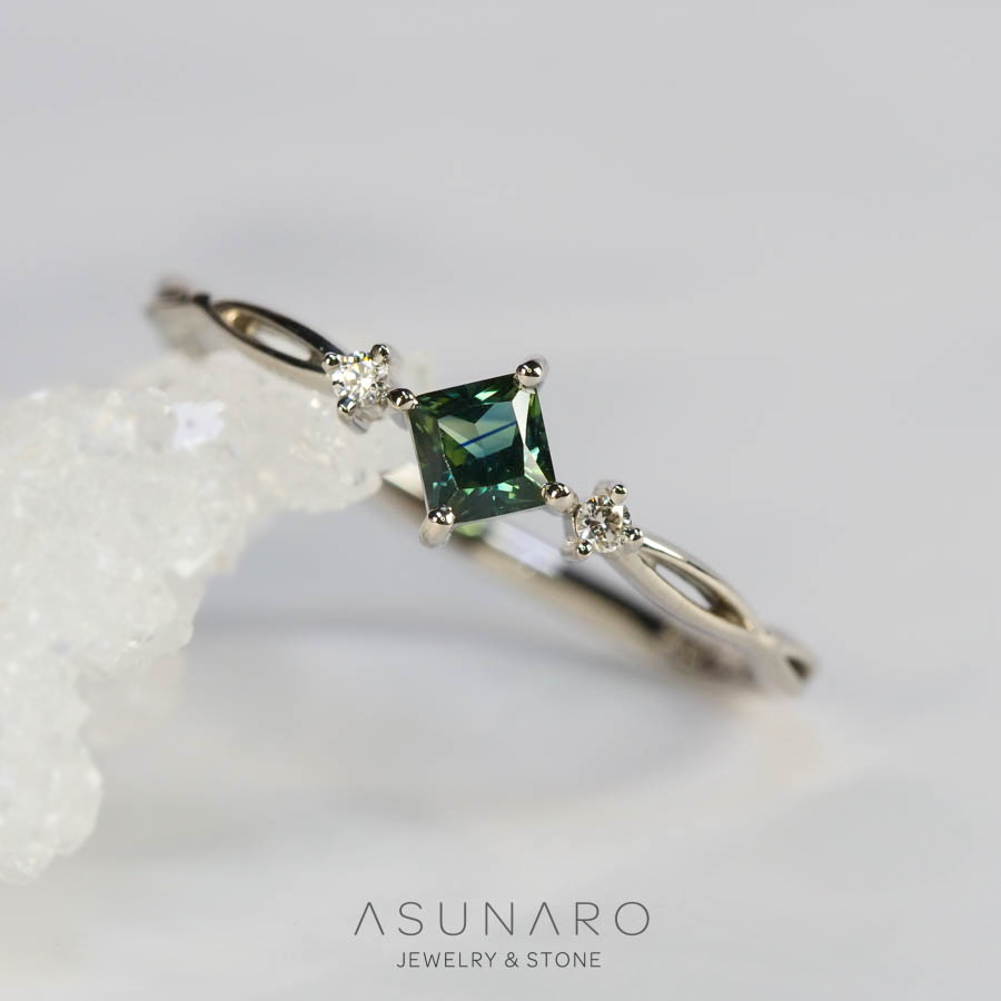 【お仕立て用】空枠番号：5583C　リング枠　ダイヤなし【オーダージュエリー用】