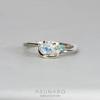 【お仕立て用】空枠番号：2132C  リング枠【オーダージュエリー用】