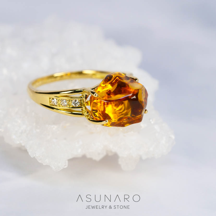 【お仕立て用】空枠番号：2783C　リング枠【オーダージュエリー用】