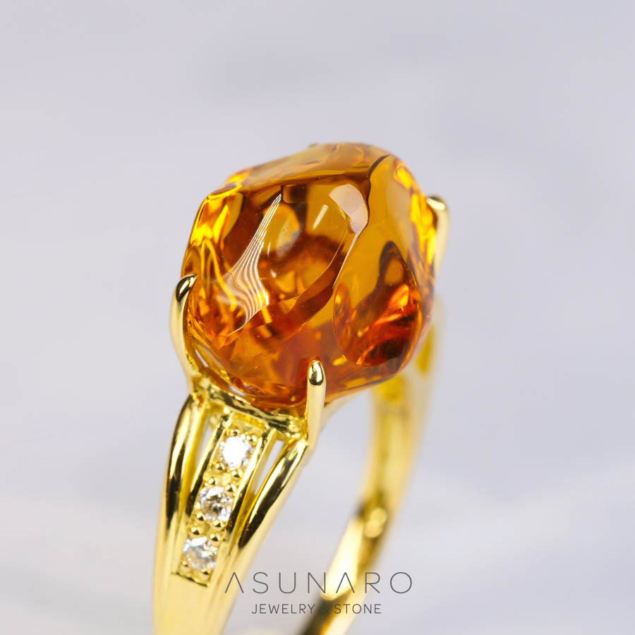 【お仕立て用】空枠番号：2783C　リング枠【オーダージュエリー用】