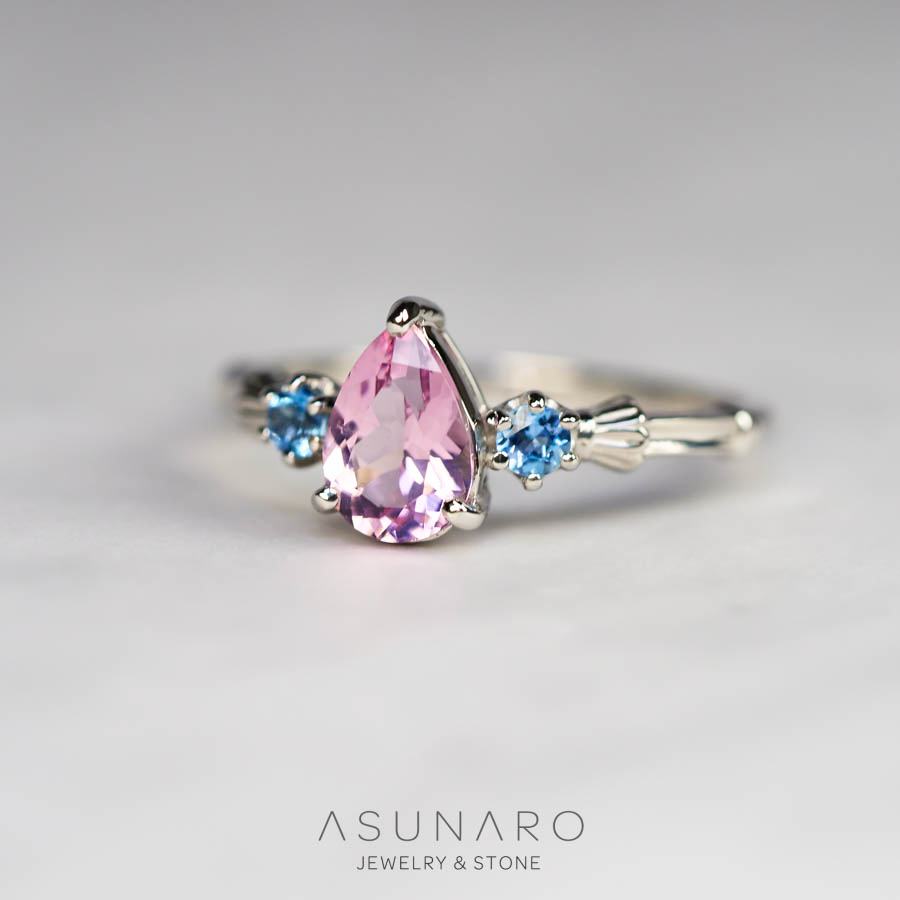 【お仕立て用】空枠番号：S258A　リング枠【オーダージュエリー用】