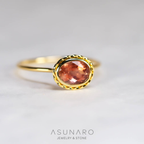 【お仕立て用】空枠番号：額縁リング　ダイヤなし　リング枠【オーダージュエリー用】