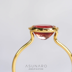 【お仕立て用】空枠番号：額縁リング　ダイヤなし　リング枠【オーダージュエリー用】