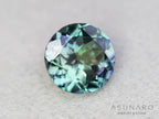 パーティーカラーゾイサイト（タンザナイト）ラウンドカット　タンザニア産　0.70ct【250825-3097】