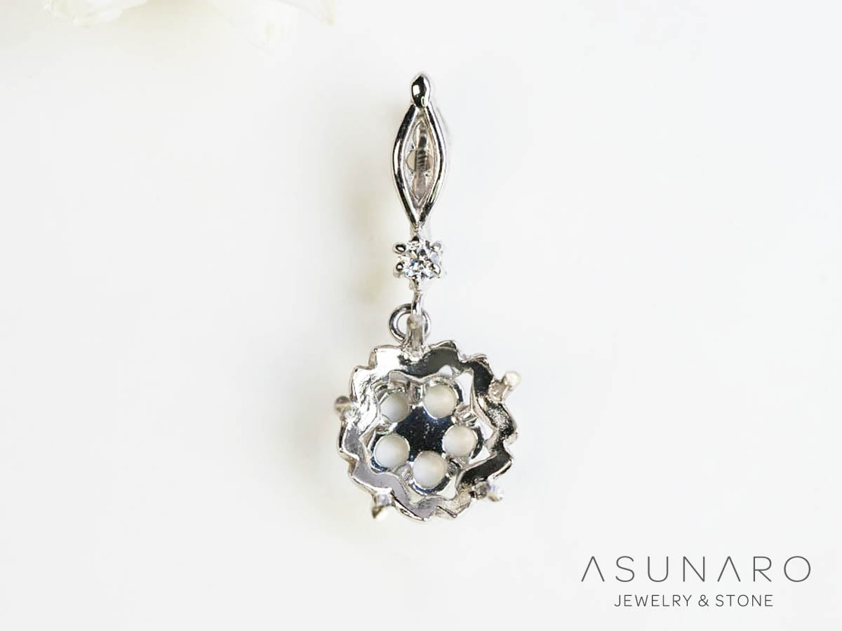 【お仕立て用】空枠番号：S311A　ペンダントトップ枠【オーダージュエリー用】