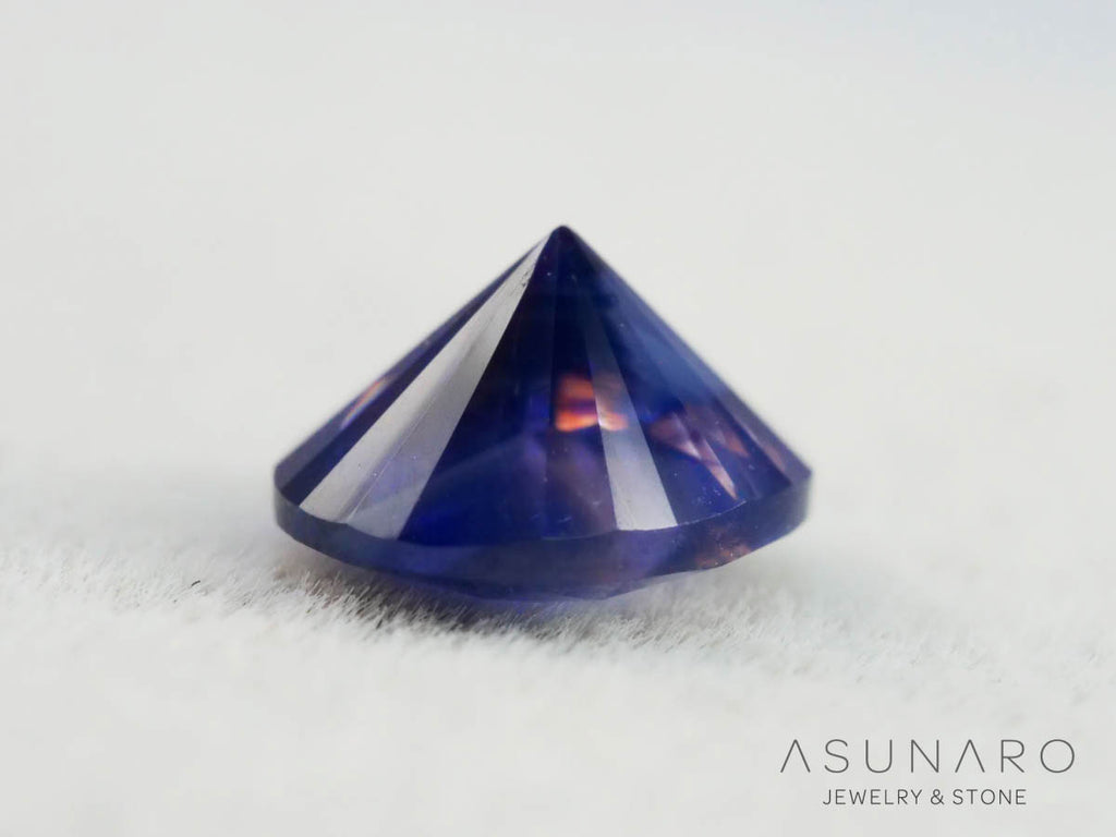 バイカラーサファイア 　ロータスリリーカット（オーバル）　 スリランカ産　1.34ct【251003-3091】