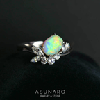 【お仕立て用】空枠番号：3387C　リング枠【オーダージュエリー用】