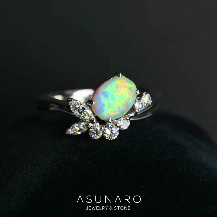 【お仕立て用】空枠番号：3387C　リング枠【オーダージュエリー用】