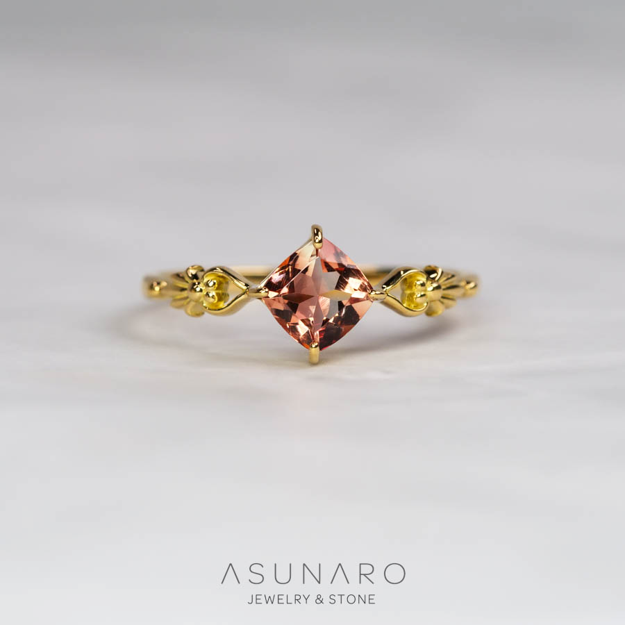 【お仕立て用】空枠番号：S244A　リング枠　ダイヤなし【オーダージュエリー用】