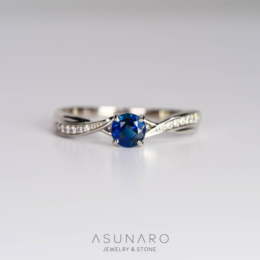 【お仕立て用】空枠番号：4948C　リング枠【オーダージュエリー用】