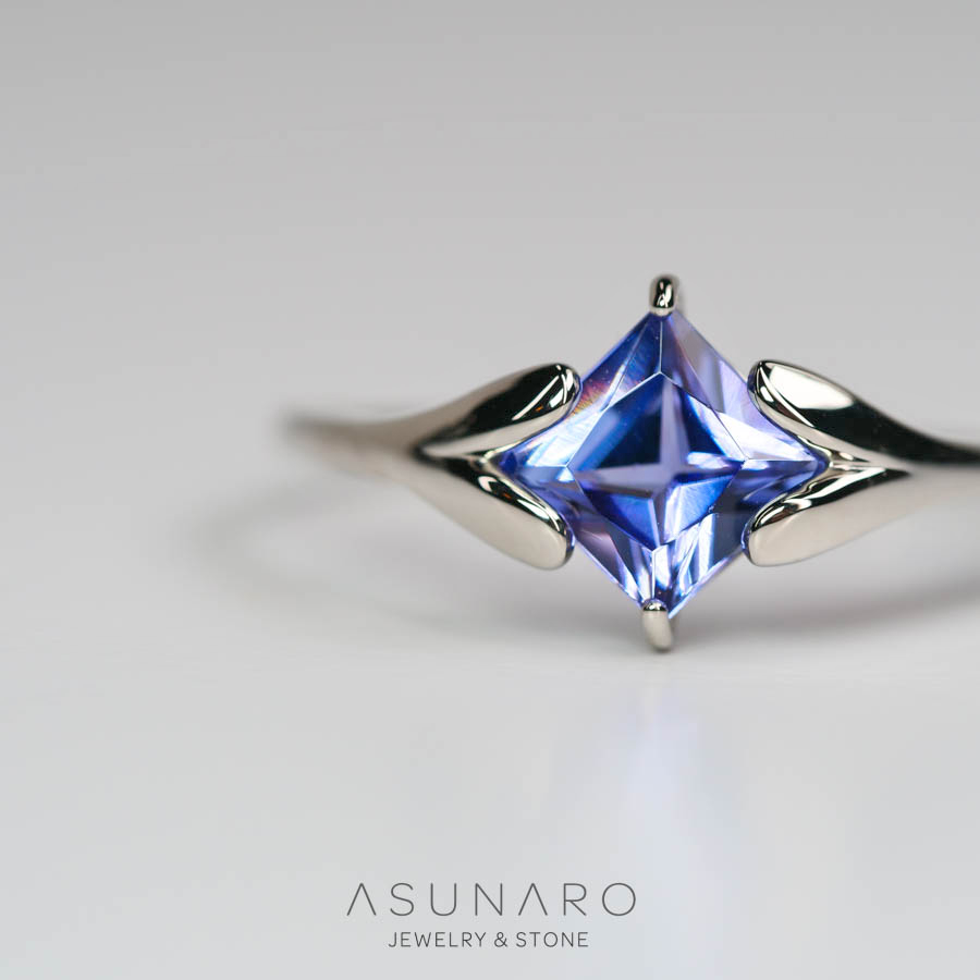 【お仕立て用】空枠番号：5757I　ダイヤなし　リング枠【オーダージュエリー用】