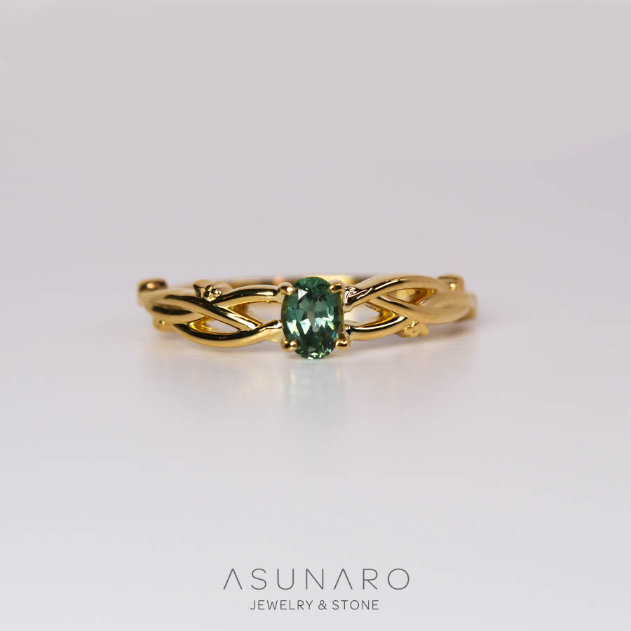 【お仕立て用】空枠番号：S92A　ダイヤなし　リング枠【オーダージュエリー用】