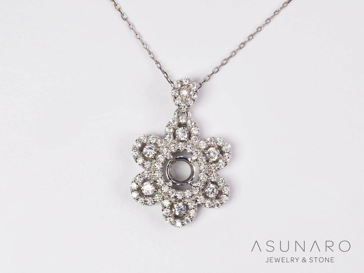 空枠 ペンダント・ネックレス. – ASUNARO STONE