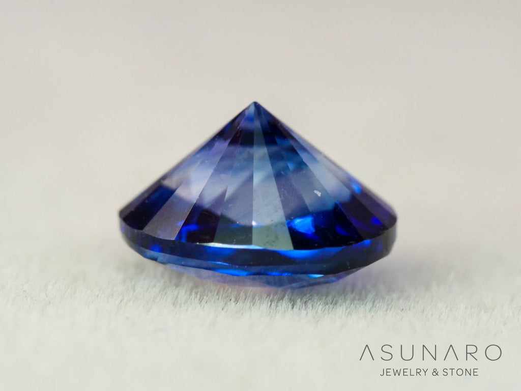 バイカラーサファイア ロータスリリーカット（オーバル）スリランカ産　0.98ct【260130-3184】