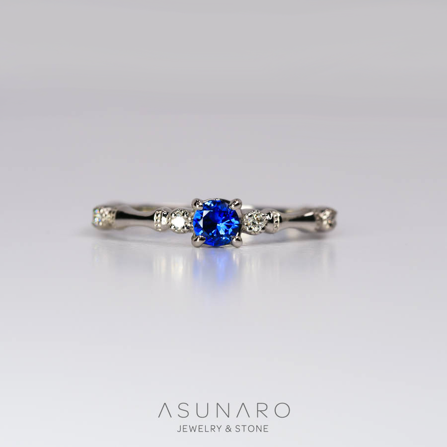 【お仕立て用】空枠番号：5608C　リング枠【オーダージュエリー用】