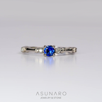 【お仕立て用】空枠番号：5608C　リング枠【オーダージュエリー用】