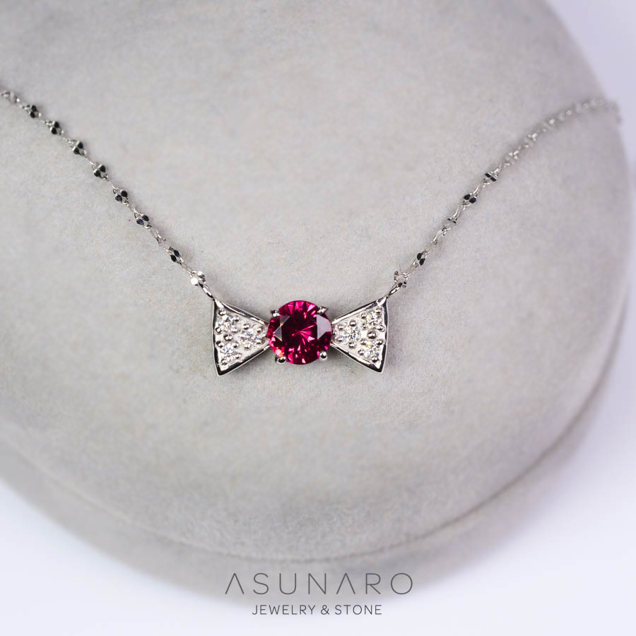 【お仕立て用】空枠番号：3071C　両吊りネックレス　ペンダントトップ枠【オーダージュエリー用】