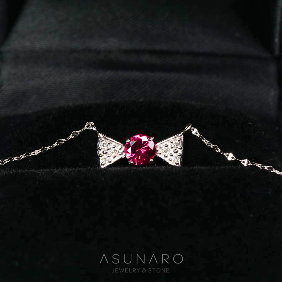 【お仕立て用】空枠番号：3071C　両吊りネックレス　ペンダントトップ枠【オーダージュエリー用】