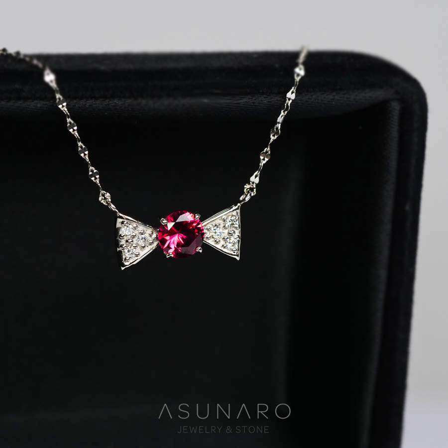 【お仕立て用】空枠番号：3071C　両吊りネックレス　ペンダントトップ枠【オーダージュエリー用】