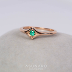 【お仕立て用】空枠番号：5505C・S208A　リング枠　ダイヤなし【オーダージュエリー用】