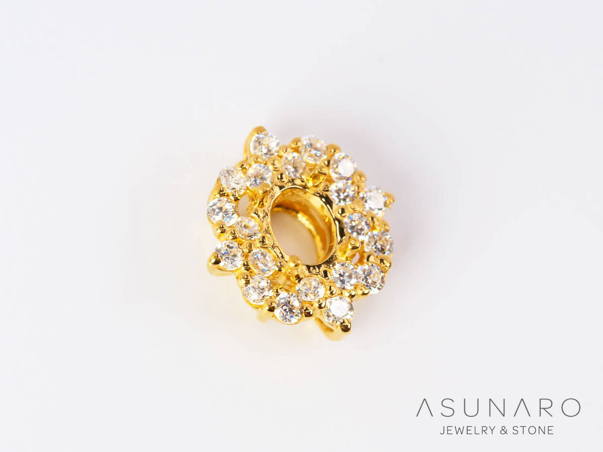 【お仕立て用】空枠番号：5073C　ペンダントトップ枠【オーダージュエリー用】