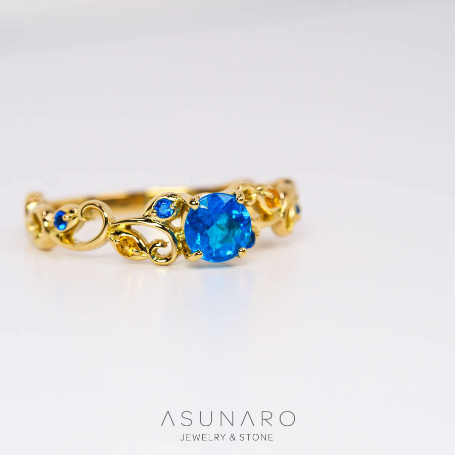 【お仕立て用】空枠番号：S07A　リング枠【オーダージュエリー用】