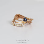 【お仕立て用】空枠番号：5989I　リング枠【オーダージュエリー用】