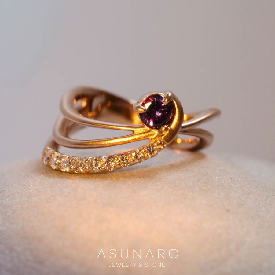 【お仕立て用】空枠番号：5989I　リング枠【オーダージュエリー用】