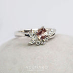 【お仕立て用】空枠番号：3387C　リング枠【オーダージュエリー用】