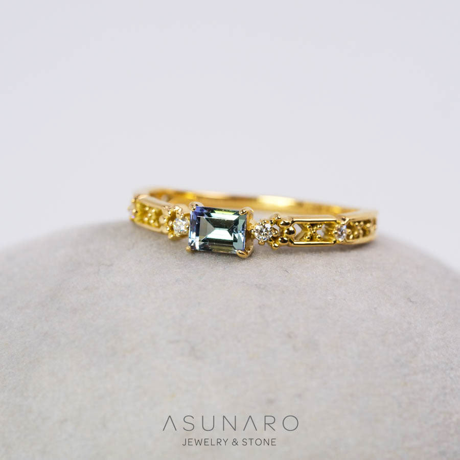 【お仕立て用】空枠番号：S90A　リング枠【オーダージュエリー用】