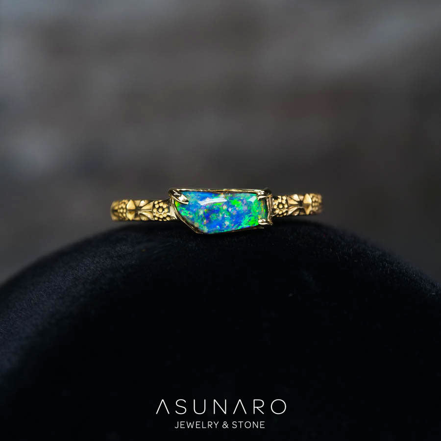 【お仕立て用】空枠番号：5297C　リング枠　ダイヤなし【オーダージュエリー用】