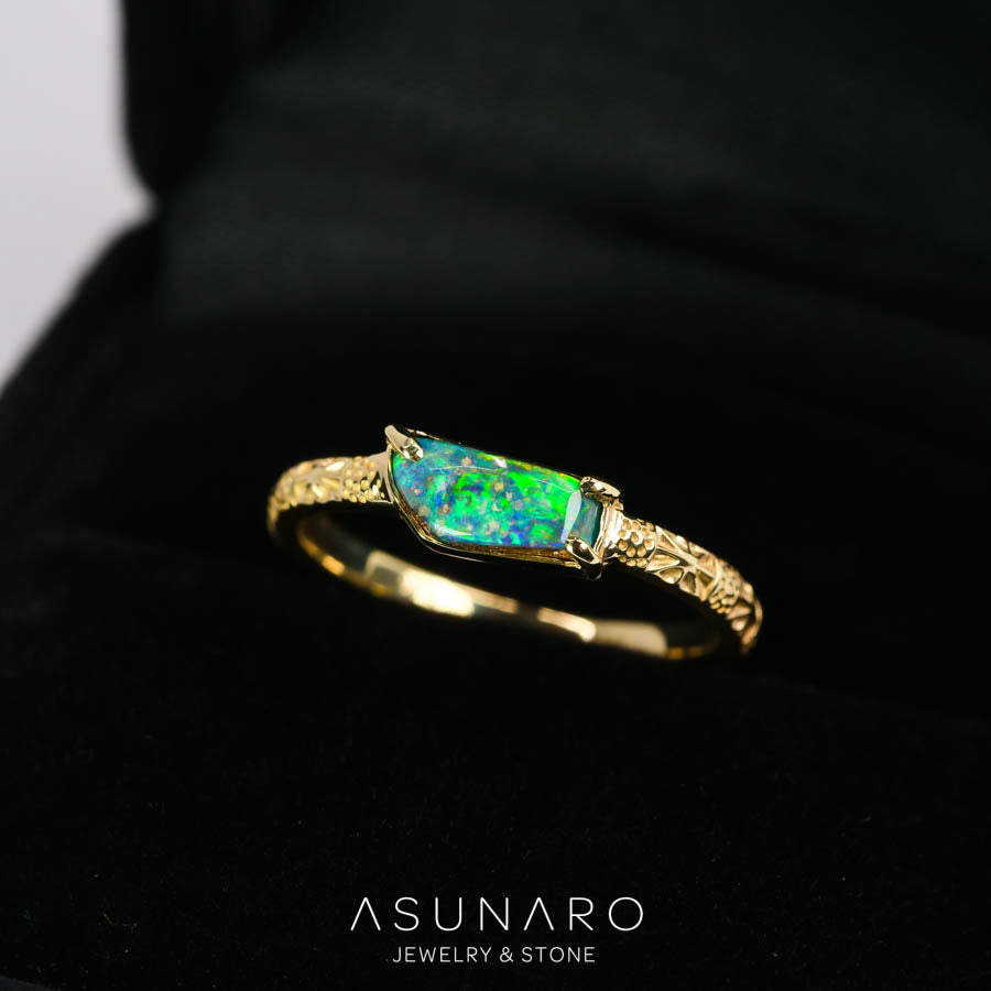 【お仕立て用】空枠番号：5297C　リング枠　ダイヤなし【オーダージュエリー用】