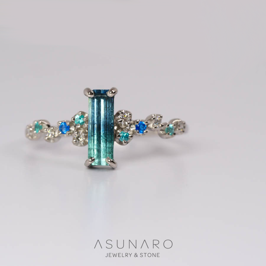 【お仕立て用】空枠番号：4995C リング枠【オーダージュエリー用】