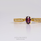 【お仕立て用】空枠番号：3821C　リング枠【オーダージュエリー用】