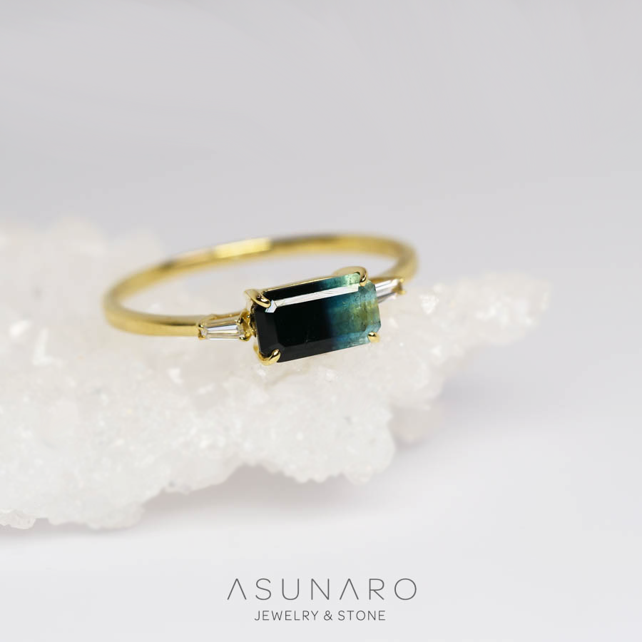 【お仕立て用】空枠番号：S43A　リング枠【オーダージュエリー用】