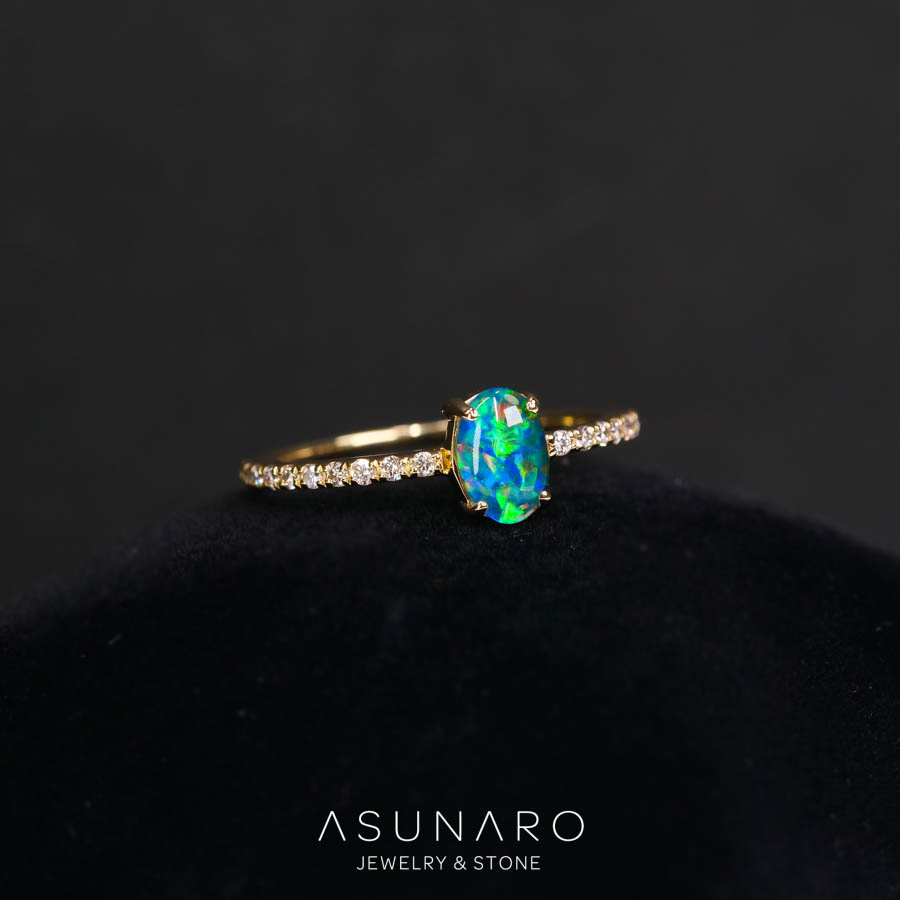 【お仕立て用】空枠番号：4801C　リング枠【オーダージュエリー用】