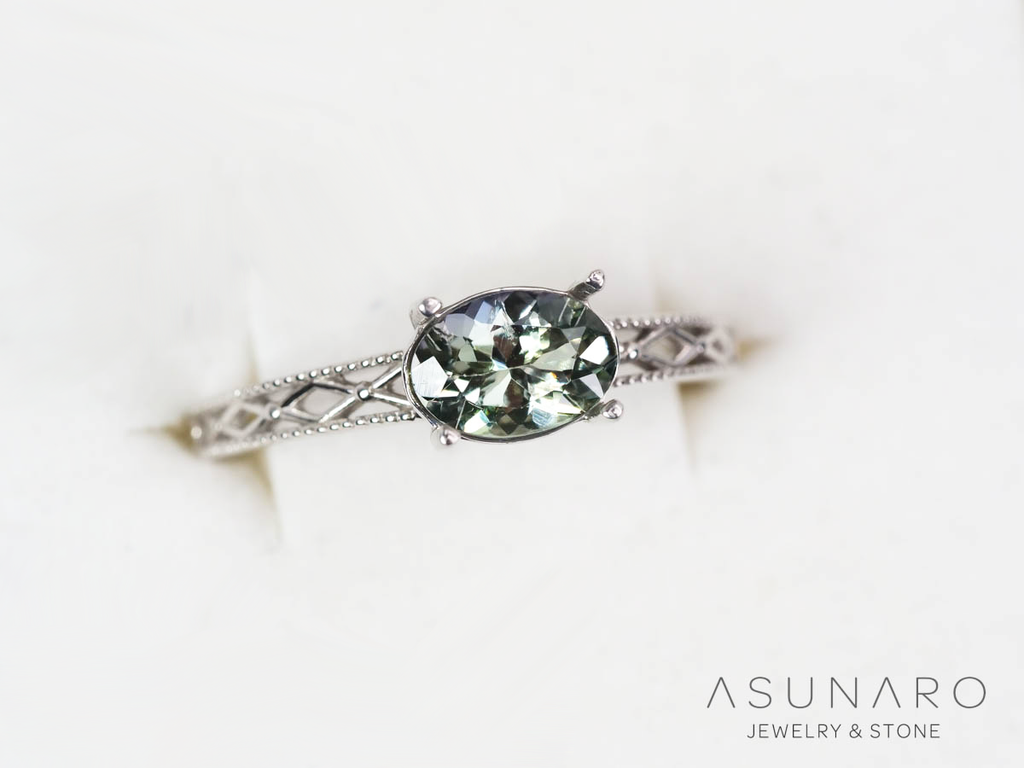 【お仕立て用】空枠番号：5158C　リング枠　ダイヤなし【オーダージュエリー用】)