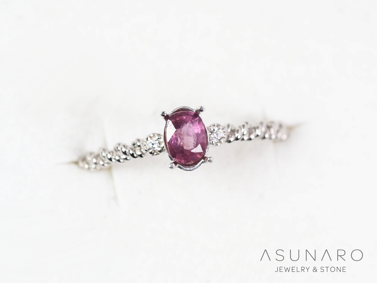 【お仕立て用】空枠番号：5961C　リング枠【オーダージュエリー用】