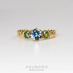 【お仕立て用】空枠番号：2087C　リング枠　ダイヤなし【オーダージュエリー用】