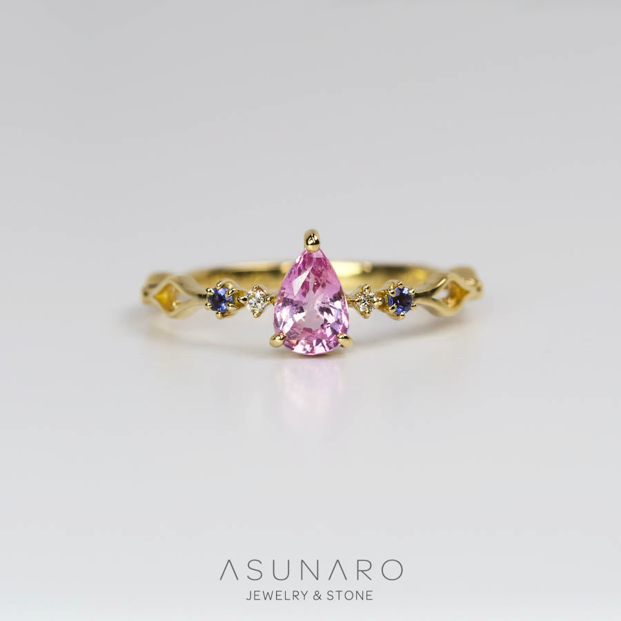 【お仕立て用】空枠番号：S02A　リング枠【オーダージュエリー用】