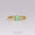 【お仕立て用】空枠番号：5457I　リング枠【オーダージュエリー用】